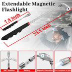 17Pcs Mechanic Hook and Pick Tool Set & Car Trim Removal Kit with Fastener Clip Pliers,Rivet Puller,Magnetic Pickup,Gasket Scraper,Non-Scratch Plastic Pry Tools for Automotive Repair-Red