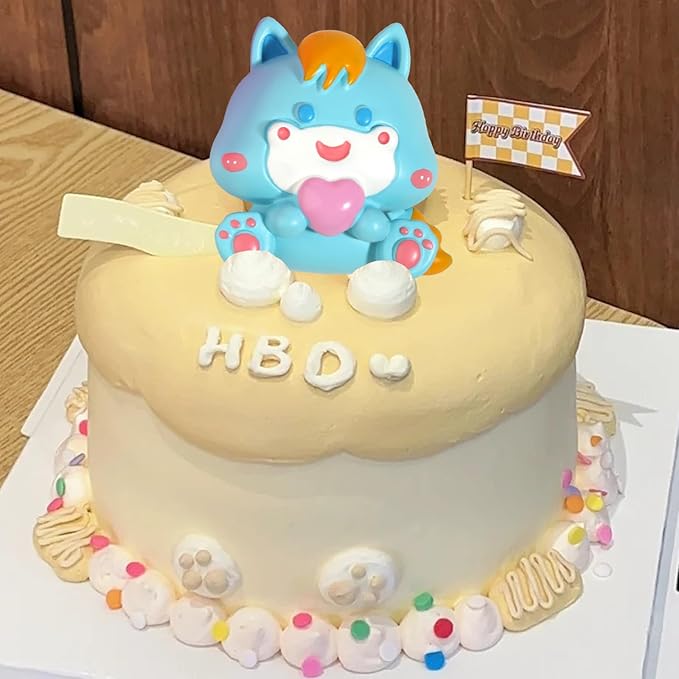 1 Pcs Pony Chocolate Fondant Mold, Cartoon Animal Cake Decoration Silicone Mold, for Kitchen Baking Cookies Butter Dough Making Candy Jelly Pudding, Clay Works Flower Paste Resin Plaster