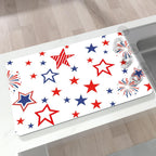 Dish Drying Mat 16" X 24", Super Absorbent & Cuttable Coffee Mats for Countertop, Kitchen Counter Mat Fits Under Coffee Maker or Machine, Hide Stain Drying Pad for Dish Drying Rack, W Stars Freworks