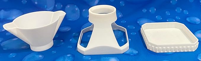 The Last Drop® an Upside Down Universal 3-Piece Inverted Bottle Holder Drainer Dryer Emptying Kit New Household Kitchen Gadget