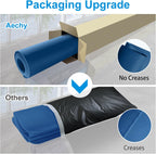 AECHY Silicone Mats for Kitchen Counter 47"x23.6"x0.08”, Largest Heat Resistant Mat Shipped Rolled Up Kitchen Island Silicone Countertop Protector Mat Nonslip Extra Large Counter Mat, Blue