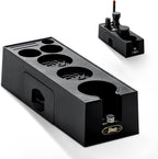 Bincoo Espresso Tamper Station,Multifunction Espresso Coffee Organizer with Drawer for Storage 51, 54, 58MM Tamper, Distributor, Portafilter and Accessories,Space-Saving Design