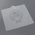Thanksgiving Turkey Cookie cutter and stencil set Baking stencils and cutters bundle DIY bakery decorating kit Thanksgiving Cookie cutter with stencils Icing stencil and cookie cutter combo(Turkey)