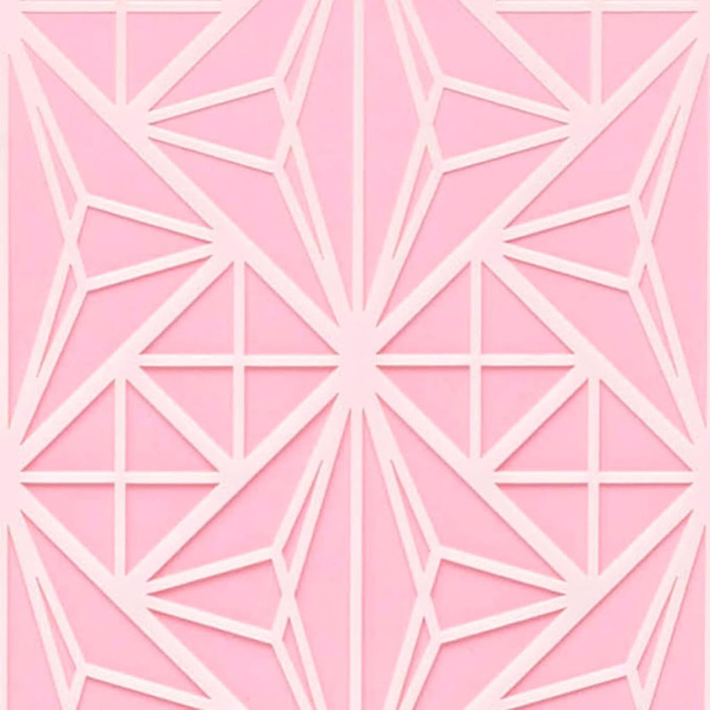 Cake Decorating Stencil for Tall Buttercream Cake, Royal Icing, Ganache, Paint, Airbrush (PRISKA)