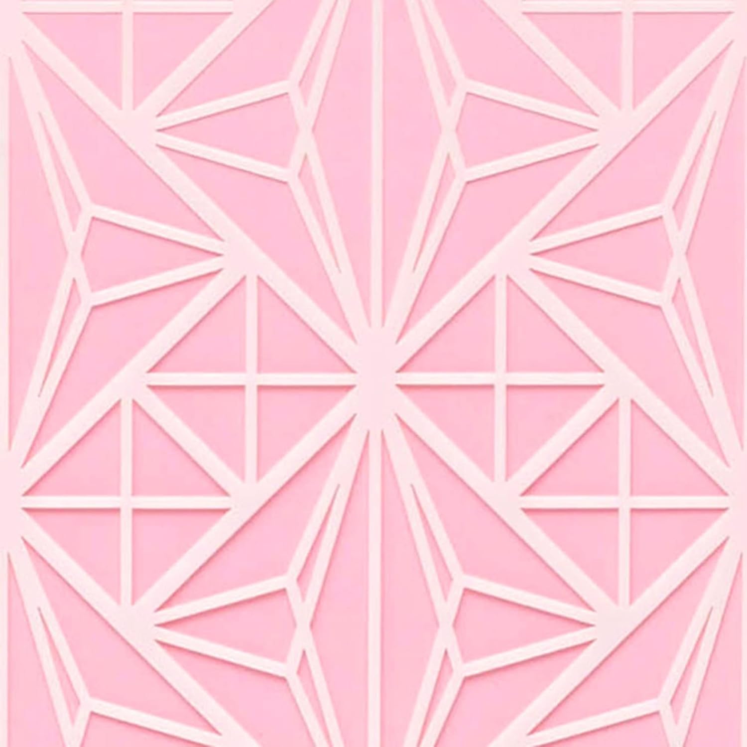 Cake Decorating Stencil for Tall Buttercream Cake, Royal Icing, Ganache, Paint, Airbrush (PRISKA)