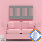 16 Pcs 5.5x5.5in Cookie Stencil Baking Stencils for Royal Icing Cookies, Airbrush Cookies; Sugar Cookie Stencils,Craft Painting Stencil, Stencil Genie Stencils (Heart), White