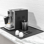 17.7"x14" Silicone Coffee Bar Mat, Non-Slip Hot Pad, Countertop Protector for Air Fryers, Microwaves, Coffee Makers, Compatible with Ninja, Cosori, Chefman, Toshiba