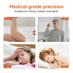 Thermometer for Adults and Kids, Medical-Grade Accurate Fast Reading Oral and Underarm Temperatures, Rechargeable Digital Thermometers with LED Display