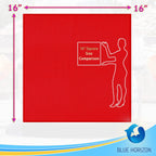 Microfiber Cleaning Towels, 3 Dozen Commercial and Household Bulk Pack, Ultra Soft Plush Wash-Cloths, Micro-fiber Detailing Cleaning Cloths for Car, Household and Commercial (Red, 16" x 16")