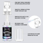 Pink Edible Glitter Spray - 15g Edible Pink Glitter for Cakes Food Grade Shimmer Powder Cake Spray for Cookie Decorating Chocolate Strawberry