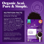 Navitas Organics Acai Powder, 4oz. Pouch, 38 Servings