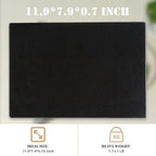 Koville Black Marble Cutting Boards for Kitchen Countertop, Natural Marble Cutting Board Pastry Board Cheese Boards for Home Kitchen Decor, Stone Chopping Serving Tray for Charcuterie