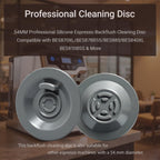 2PCS 54MM Espresso Backflush Cleaning Disc for Breville Machines - Professional Breville Cleaning Disc Compatible with BES870XL, BES878BSS, BES880 & More - Durable Blind Filter Disk for Deep Cleaning