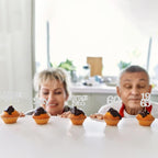 Gyufise 24Pcs 60th Birthday Cupcake Toppers Cheers to 60 Fabulous Sixty Cupcake Picks Vintage 1965 Decorations for 60th Birthday Wedding Anniversary Party Cake Decorations Supplies Silver