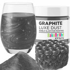 Bulk (20g) Black Luster Dust Edible Cake Decorations, Edible Black Dust for Cakes, Black Edible Luster Dust for Cupcake Decorations, Cake Drip, Black Fondant for Cakes and Black Edible Paint