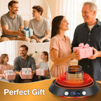 Coffee Mug Warmer - 55W Electric Coffee Warmer for Desk 3 Temp Settings & 2-9 Timer Smart Cup Warmer for Desk Candle Warmer Plate with LED Lights Beverage Tea Milk Warmer for Home & Office