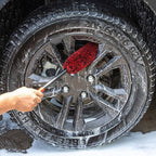 Soft Brsuh Wheel Brushes Set (3 Pack) - 3 Szie Synthetic Soft brsuhie Brush, 1x Car Detail Brush, Wheel Soft brsuhies Cleaning Brush for Car Rim Wheel Washing…