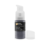 Brew Glitter - Black Shimmer (25g Spray Pump 1x Jar) | Edible Glitter for Drinks, Cocktails, Beer, Garnish & Beverages