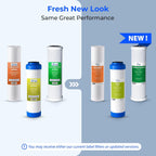 iSpring F3 NSF Certified 6-Month Prefilter Replacement Water Filter Cartridge Pack Set for Standard Reverse Osmosis RO Systems