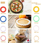 20 Pcs Rolling Pin Set Include 2 Classic Wood Dough Rollers 16 Adjustable Thickness Guide Rings 2 Pastry Mats Non slip Silicone Baking Essentials for Fondant Pasta Bread Pizza Pies Cookies