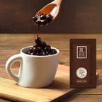 OKTEA Bubble Pearl Milk Tea with Brown Sugar Kit - Assam Blend, Slow-Roasted Brown Sugar, New Zealand Milk, Preservative-Free Tapioca, Serve Hot or Iced - Single Pack of 5 Servings