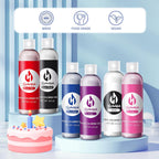 White Food Coloring Gel Herbeklab 4.5 oz Professional Grade White Food Dye Concentrated Gel Food Color for Icing Baking Cake Decorating Cookie