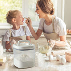 Rice Container 25 lbs,10.5 Qt/10 L/25 lbs Rice Dispenser Food Storage Bin with Measuring Cup & Brush Food Cereal Container Bins Household for Kitchen Pantry Organization(LG-10KG)