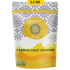 Ancient Roots Passion Fruit Powder- All-Natural Food Coloring, Flavoring Powder, Filled with Antioxidants, Vitamin C, and Fiber, Cocktail Mix, Smoothie Mix -Stocking Stuffers , 25 Servings (3.5 ounces)