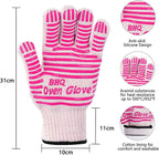 CZSYZCZS Extreme Heat Resistant Oven Gloves - 932F - Cooking Gloves for BBQ, Grilling, Baking,Cutting, Smoker Fireplace