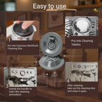 2PCS 54MM Espresso Backflush Cleaning Disc for Breville Machines - Professional Breville Cleaning Disc Compatible with BES870XL, BES878BSS, BES880 & More - Durable Blind Filter Disk for Deep Cleaning