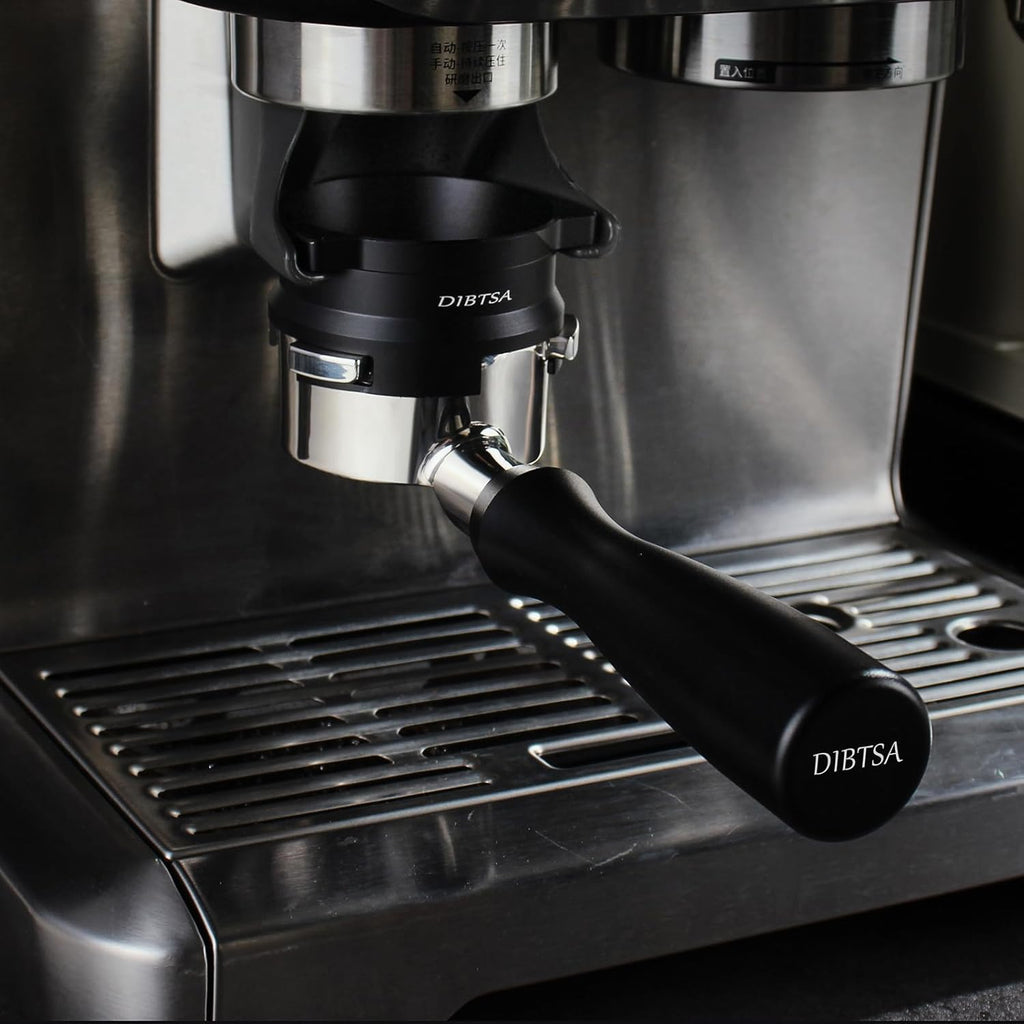 Espresso Dosing Funnel Compatible with Breville/Sage 54mm Portafilter, Aluminum Alloy, Black