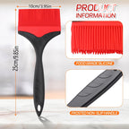 Large Silicone Basting Pastry Brush - 3.95inch Extra Wide Silicone Basting Brush for Grilling,Heat Resistant Brushes Spread Oil Butter Sauce for Cooking Baking BBQ,Dishwasher Safe,Set of 2