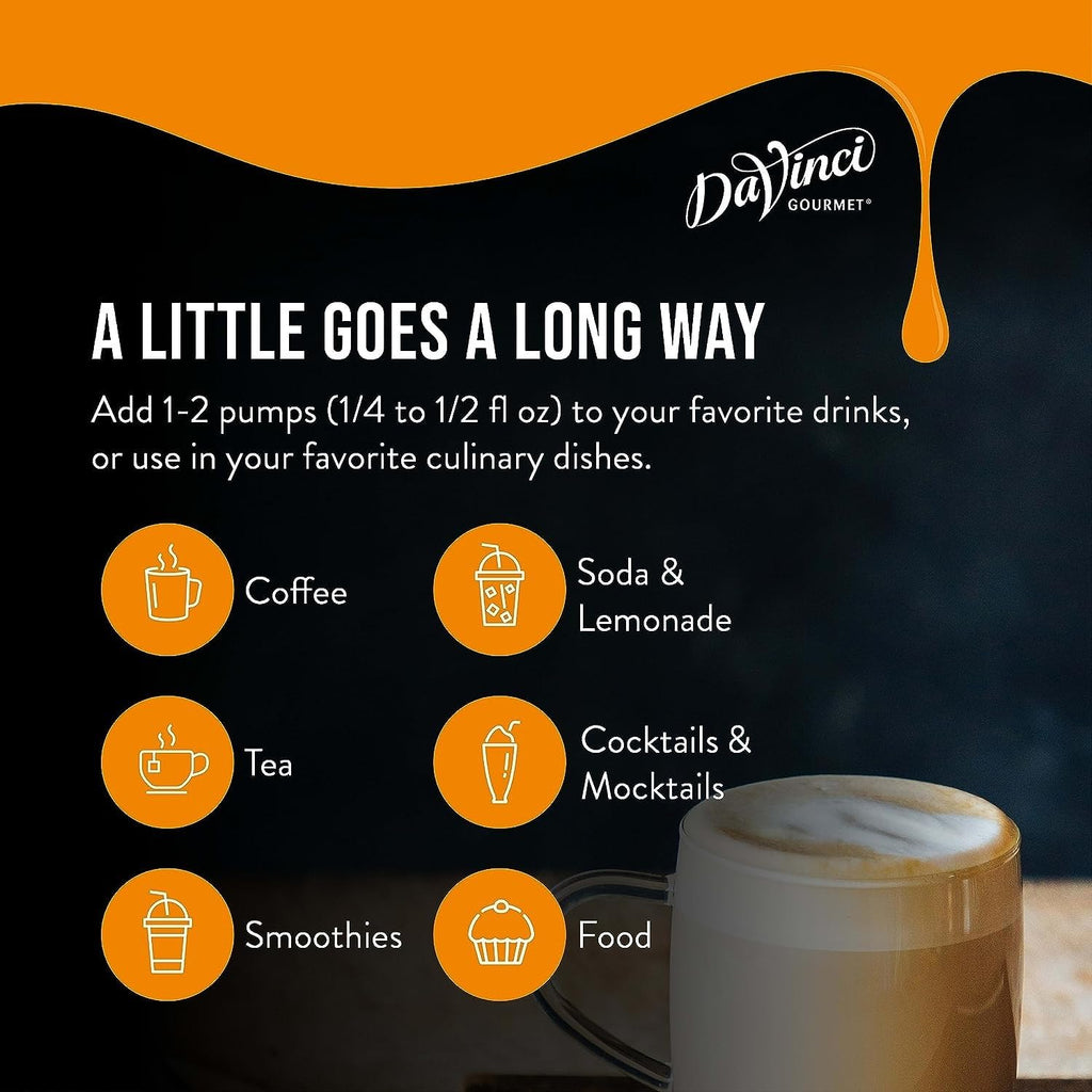 DaVinci Gourmet Classic Syrup Bundle With Lavender Syrup (Pack of 1) and Vanilla Syrup (Pack of 1)