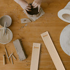 MECCANIXITY 8Pcs Pottery Teaching Rolling Mud Stick Guides, 13" x 0.8" Wood Clay Roller 3 6 9 12mm Thick Ceramic Tools Strips Rolling Guides for Clay Thickness DIY Craft