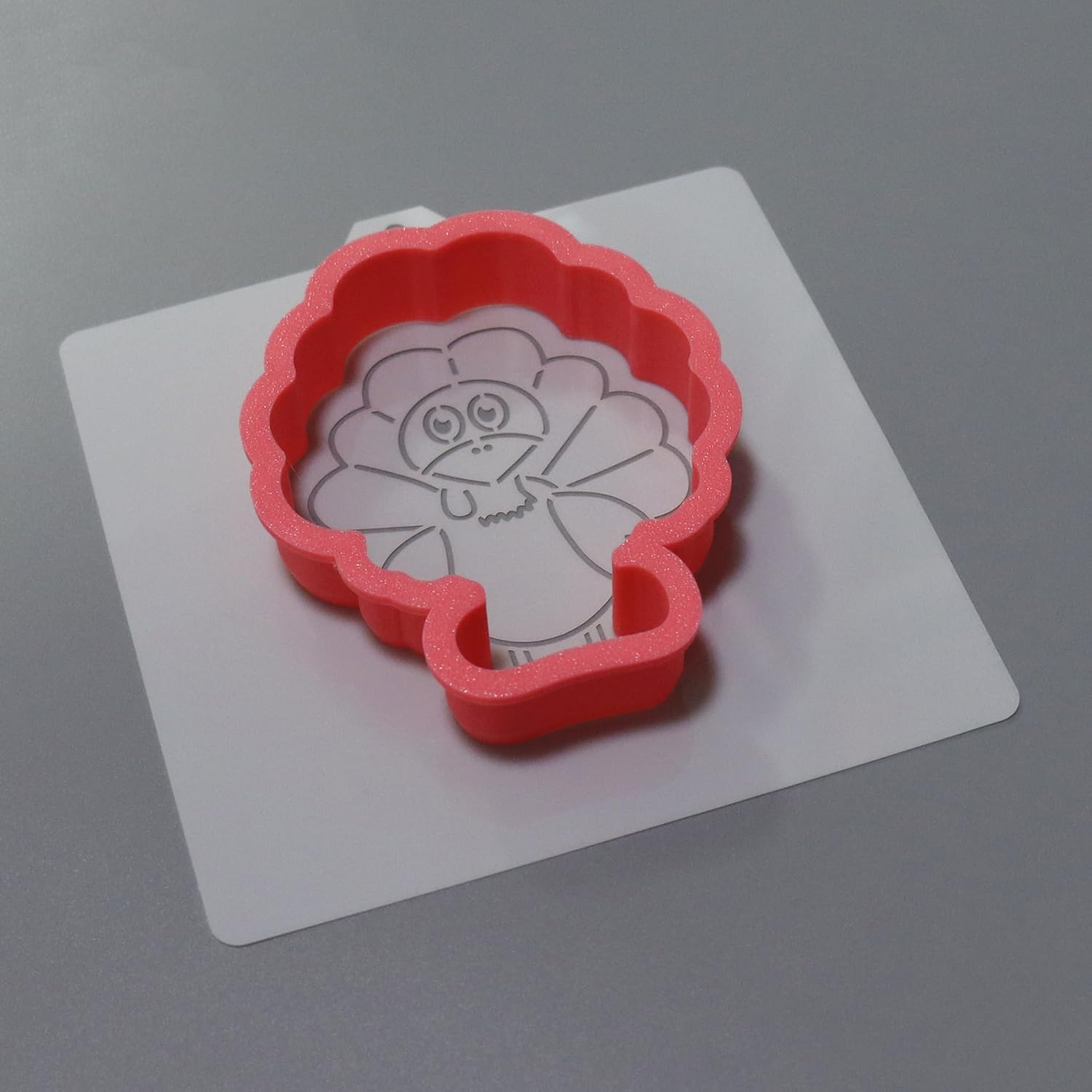 Thanksgiving Turkey Cookie cutter and stencil set Baking stencils and cutters bundle DIY bakery decorating kit Thanksgiving Cookie cutter with stencils Icing stencil and cookie cutter combo(Turkey)