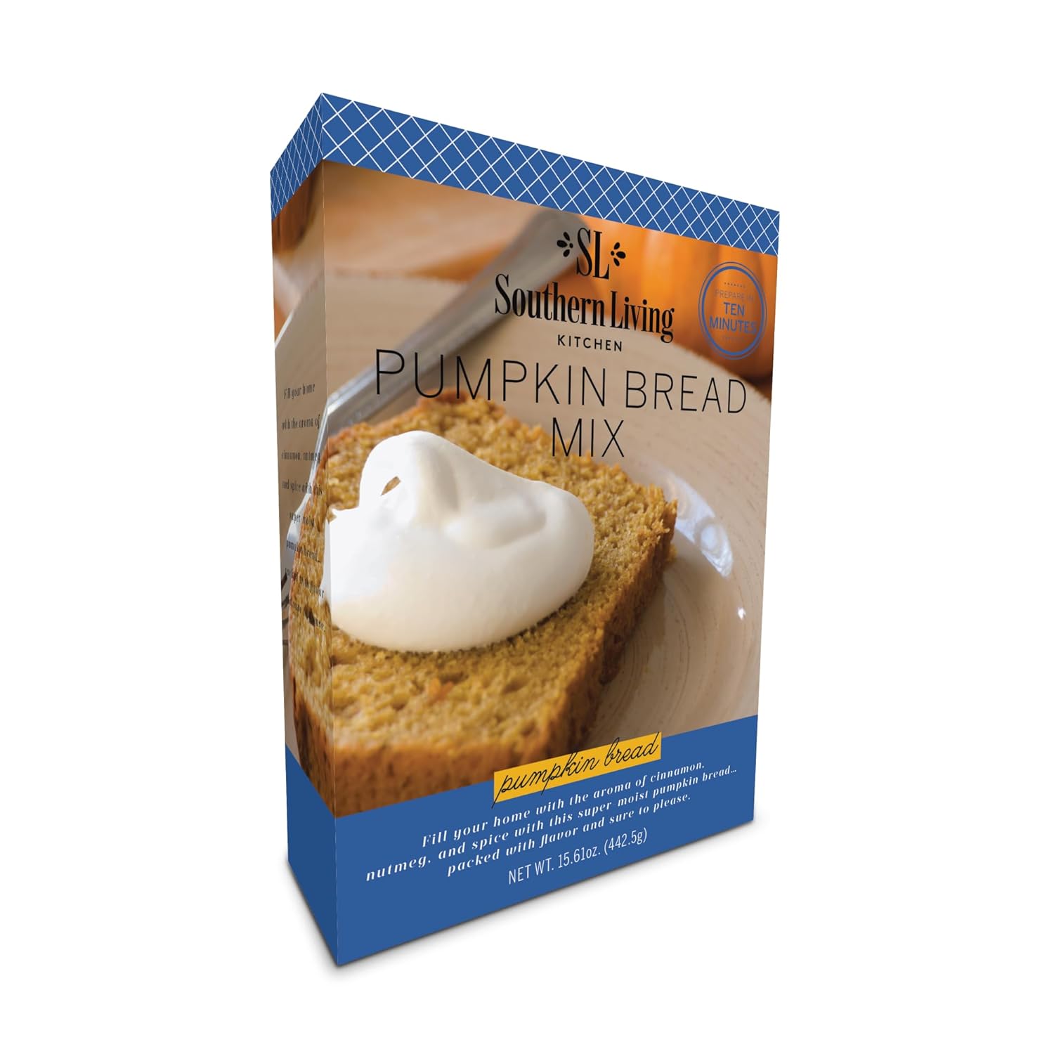 Southern Living Gourmet Pumpkin Bread Mix, Easy-to-Bake Delight, Perfect for Potlucks, Fall Dessert, Pumpkin Bread Mix, 1 Mix