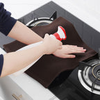 Homaxy 100% Cotton Waffle Weave Kitchen Dish Towels, Ultra Soft Absorbent Quick Drying Cleaning Towel, 13 x 28 Inches, 6-Pack, Dark Brown