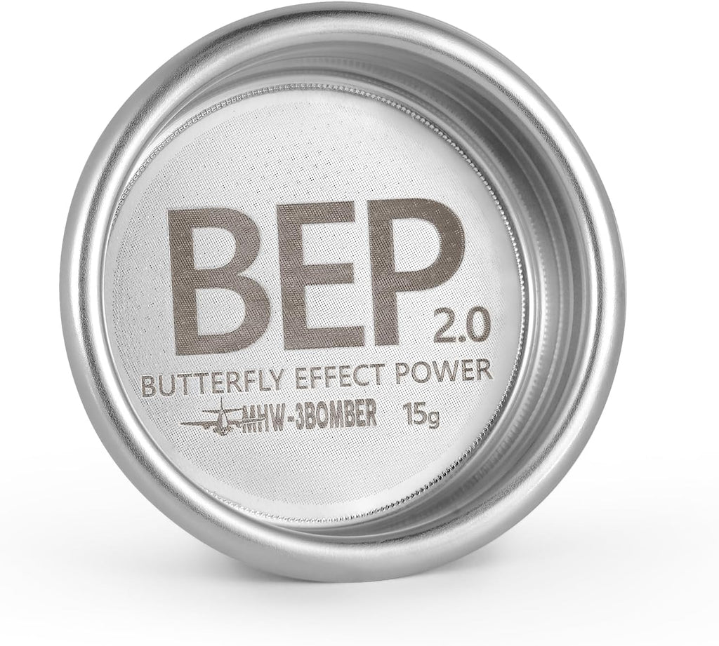 MHW-3BOMBER 58mm Espresso Filter Basket, 15g Double-layer Stainless Steel High Precision Extraction Portafilter Basket Filter Fits Most 58mm Portafilter/Tamper, Ridged, FB5627-OS