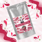 Panda Products Strawberry Powder – 17.64 oz | Premium Flavored Powder for Bubble Tea, Smoothies, Slushes, Milkshakes & Desserts