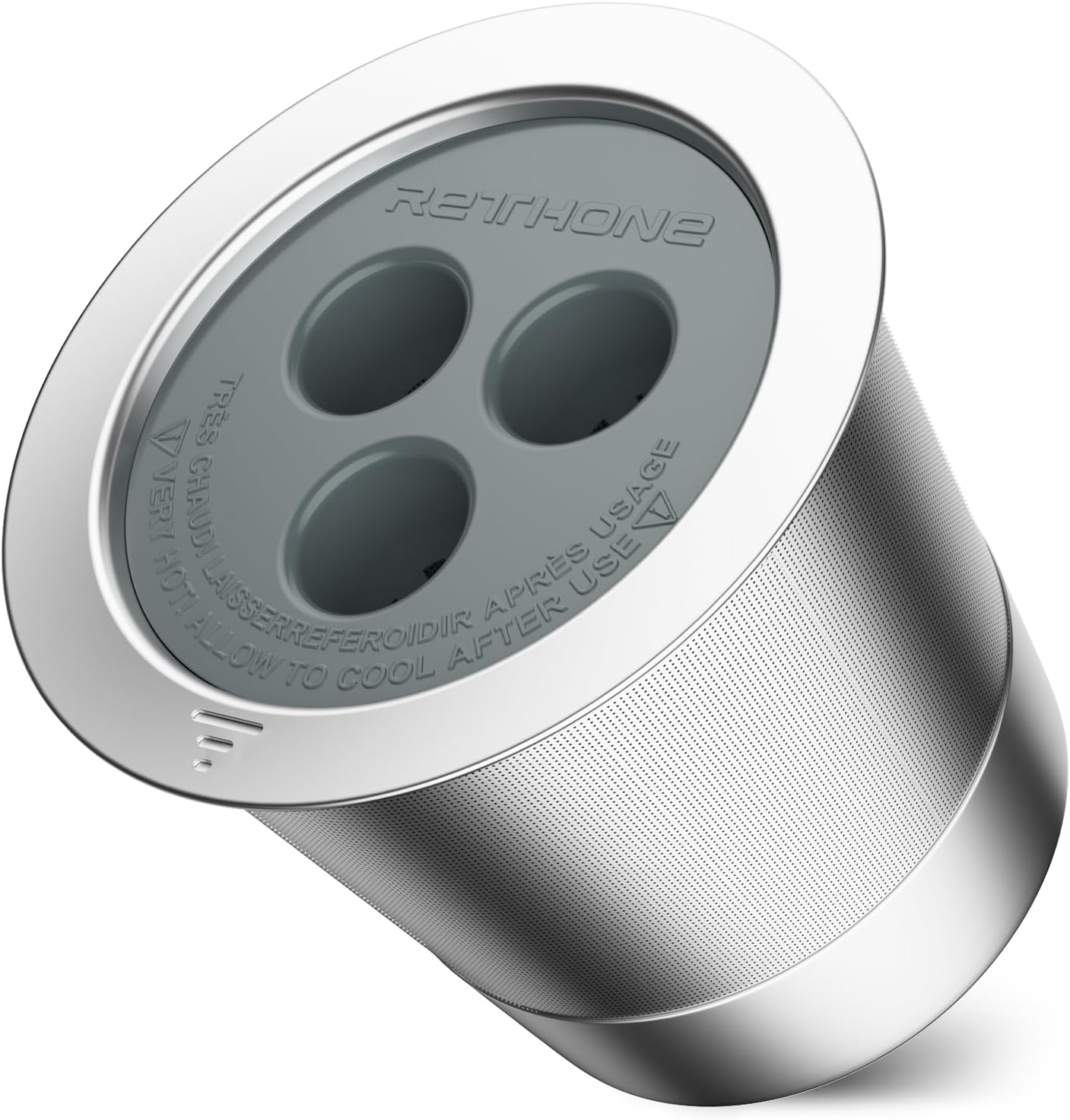 RETHONE Reusable K Cup Reusable Coffee Pods Compatible with Ninja Coffee Maker, Stainless Steel Reusable Coffee Filters for Ninja CFP201 CFP300 CFP301 CFP305 CFP307 CFP400 Dual Brew Pro (1 Pack)