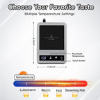 Coffee Mug Warmer & Mug Set 2025, Heated Cup for Desk with Temperature Control and Smart Auto Shut Off, 14oz