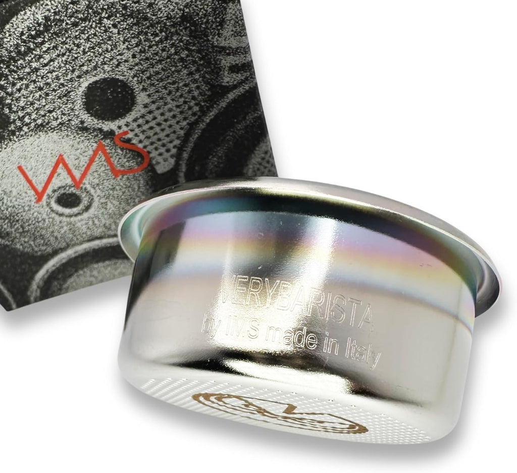 IMS Precision NANOTECH Filter Basket for Verybarista. Rounded Bottom. H26mm - 20g. Made for 54mm Breville, Sage, Solis Espresso Machines