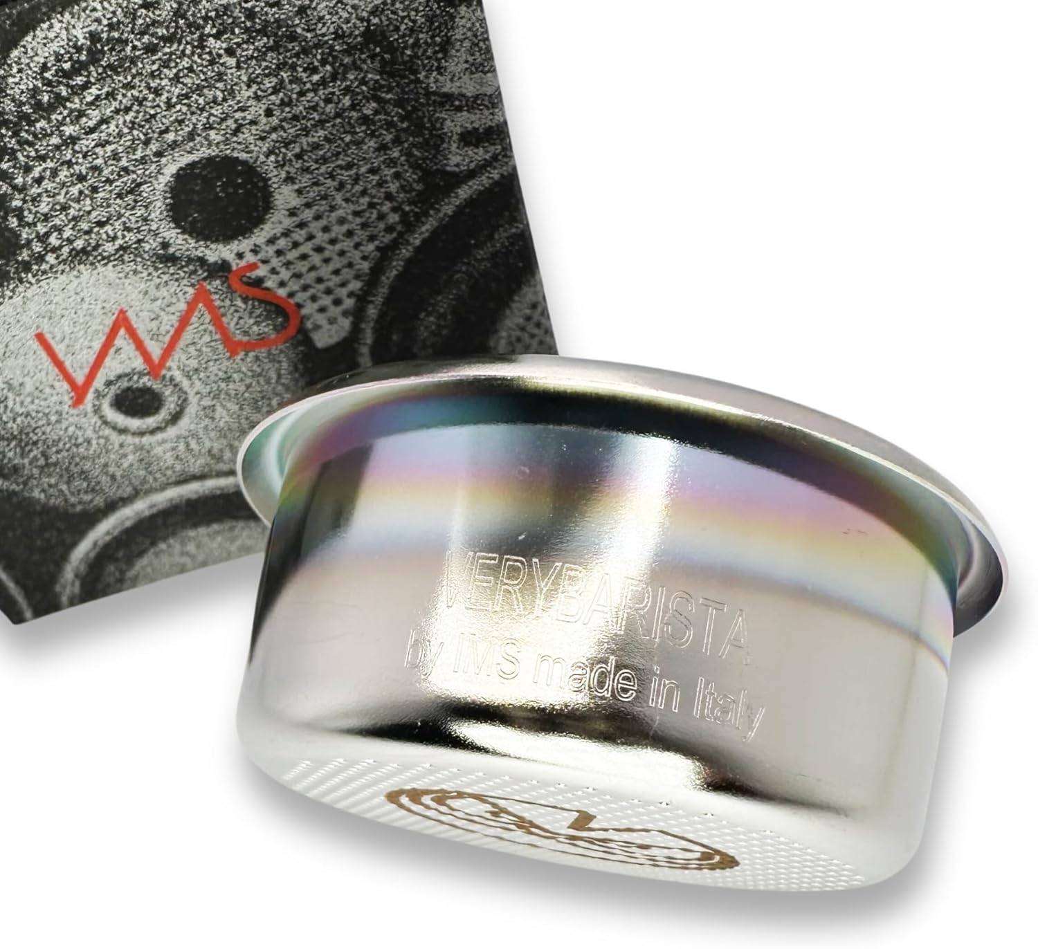 IMS Precision NANOTECH Filter Basket for Verybarista. Rounded Bottom. H26mm - 20g. Made for 54mm Breville, Sage, Solis Espresso Machines