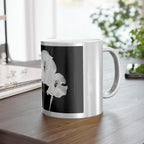 11 OZ Novelty Coffee Mugs - Christmas Gift (Metallic Floral Mug)