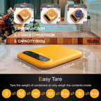 Digital Food Scale 11lb/0.01oz, Kitchen Scales Digital Weight Grams and Oz for Weight Loss, Baking and Cooking,LED Display