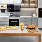 Ewen 25.6x17.7in 2mm Silicone Mats for Kitchen Counter, Extra Large Thick Heat Resistant Baking Mat, Silicone Countertop Protector Mat for Bar Air Fryer Crafts Work Glass Top Stove Cover Translucent