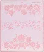 Cake Stencil for Buttercream Cake, Royal Icing, Ganache, Painting, Art and Crafts (Marin)