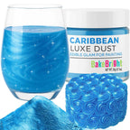 Bulk (20g) Light Blue Luster Dust Edible Glitter for Cocktails | Premium Edible Light Blue Luster Dust for Cake Decorations - Edible Glitter for Drinks Cupcakes Cookies Cakes Food Paint