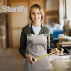 Kitchen Apron, Work Apron, Canvas, Multiple Pockets, Gardening, Painting, BBQ, Artist, Carpenter, Sizes M to XXL, Grey