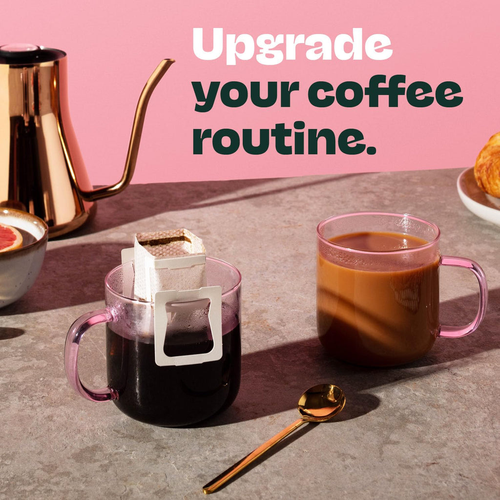 Copper Cow Premium Pour Over Single-Serve Vietnamese Coffee | Classic Black | Dark Roast | Includes 24 Coffees